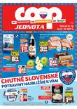 COOP Jednota leták - Pitelová č.35 -Trnavá Hora